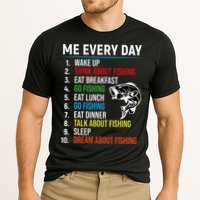 Me Every Day Funny Fishing For Men Fisherman Cooling Performance Crew T-Shirt