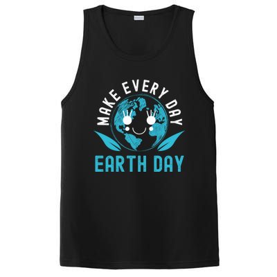 Make Every Day Earth Day Mother Earth Pro Environt Gift PosiCharge Competitor Tank