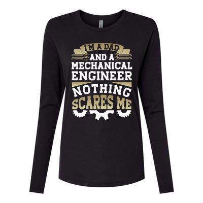 Mechanical Engineer Dad Engineering Quotes Accessories Cool Gift Womens Cotton Relaxed Long Sleeve T-Shirt