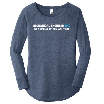 Mechanical Engineer Dad Gift Women's Perfect Tri Tunic Long Sleeve Shirt