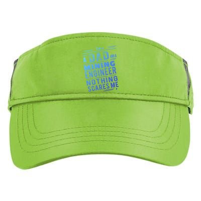 Mining Engineer Dad Gift Adult Drive Performance Visor