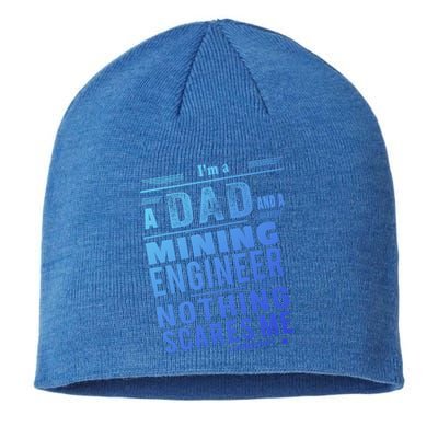 Mining Engineer Dad Gift Sustainable Beanie