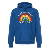 Make Every Day Earth Day Nature Lover Gift Premium Hoodie