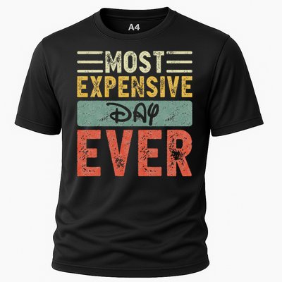 Most Expensive Day Ever Vacation Travel Cooling Performance Crew T-Shirt