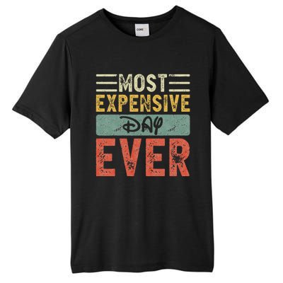 Most Expensive Day Ever Vacation Travel Tall Fusion ChromaSoft Performance T-Shirt