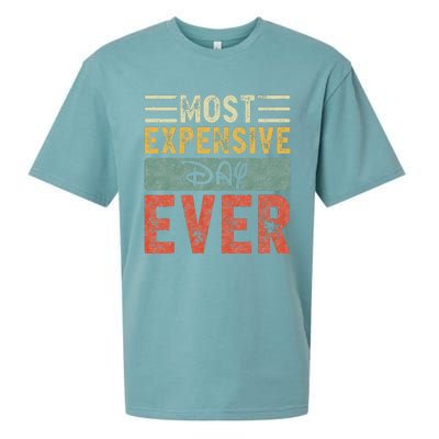 Most Expensive Day Ever Vacation Travel Sueded Cloud Jersey T-Shirt