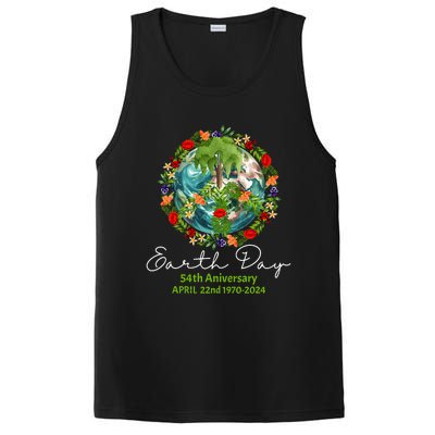 Mother Earth Day 54th Anniversary 1970 2024 Save Planet PosiCharge Competitor Tank