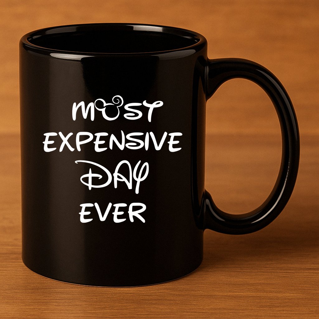 Most Expensive Day Ever 11oz C Handle Ceramic Mug