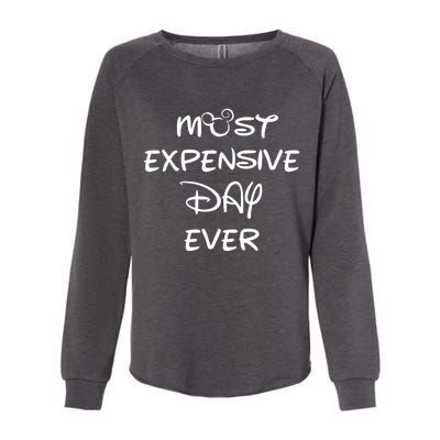 Most Expensive Day Ever Womens California Wash Sweatshirt