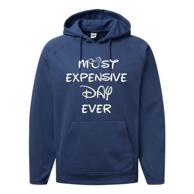 Most Expensive Day Ever Performance Fleece Hoodie