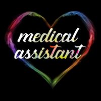 Medical Assistant Colorful Heart Bucket Hat