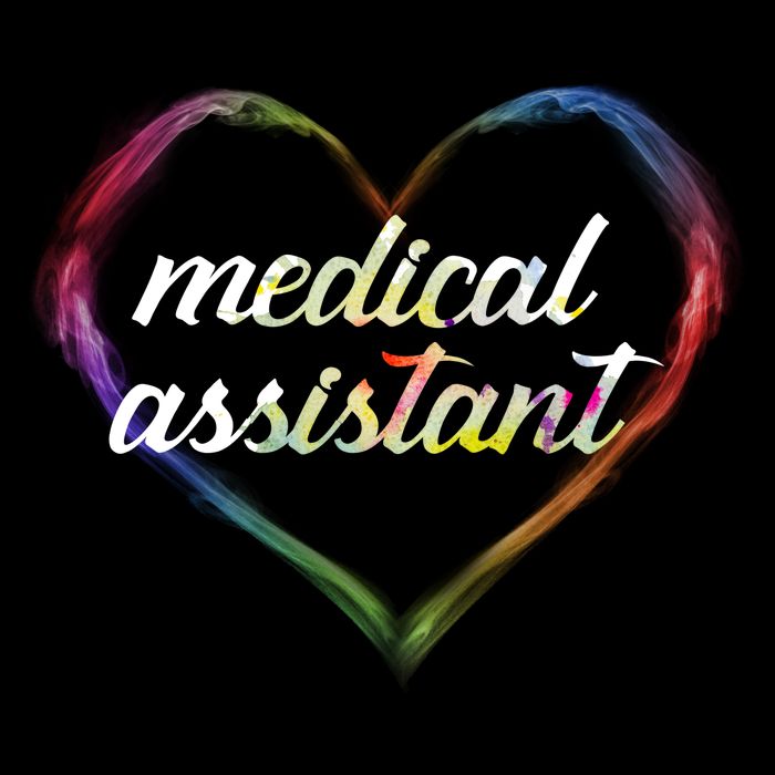 Medical Assistant Colorful Heart Bucket Hat