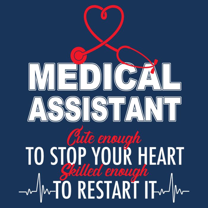Medical Assistant Cute Enough To Stop Your Heart Flatbill Hat