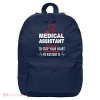 Medical Assistant Cute Enough To Stop Your Heart 16 in Basic Backpack