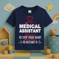 Medical Assistant Cute Enough To Stop Your Heart Toddler T-Shirt