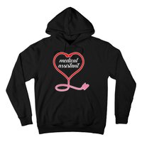 Medical Assistant Stethoscope Heart Hoodie