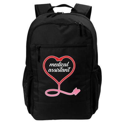 Medical Assistant Stethoscope Heart Backpack