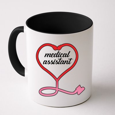 Medical Assistant Stethoscope Heart Mug