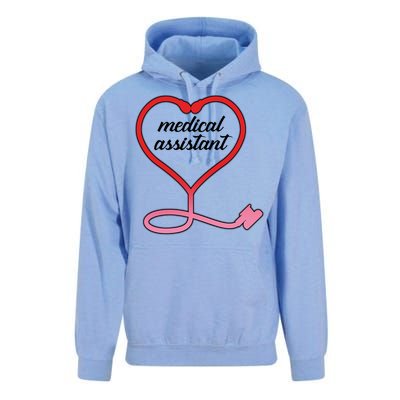 Medical Assistant Stethoscope Heart Unisex Surf Hoodie