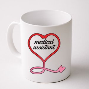 Medical Assistant Stethoscope Heart Coffee Mug