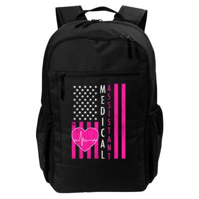Medical Assistant USA Flag Backpack