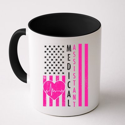 Medical Assistant USA Flag Mug