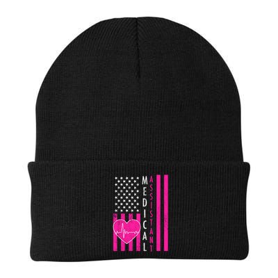 Medical Assistant USA Flag Beanie