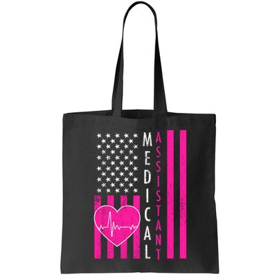 Medical Assistant USA Flag Bag