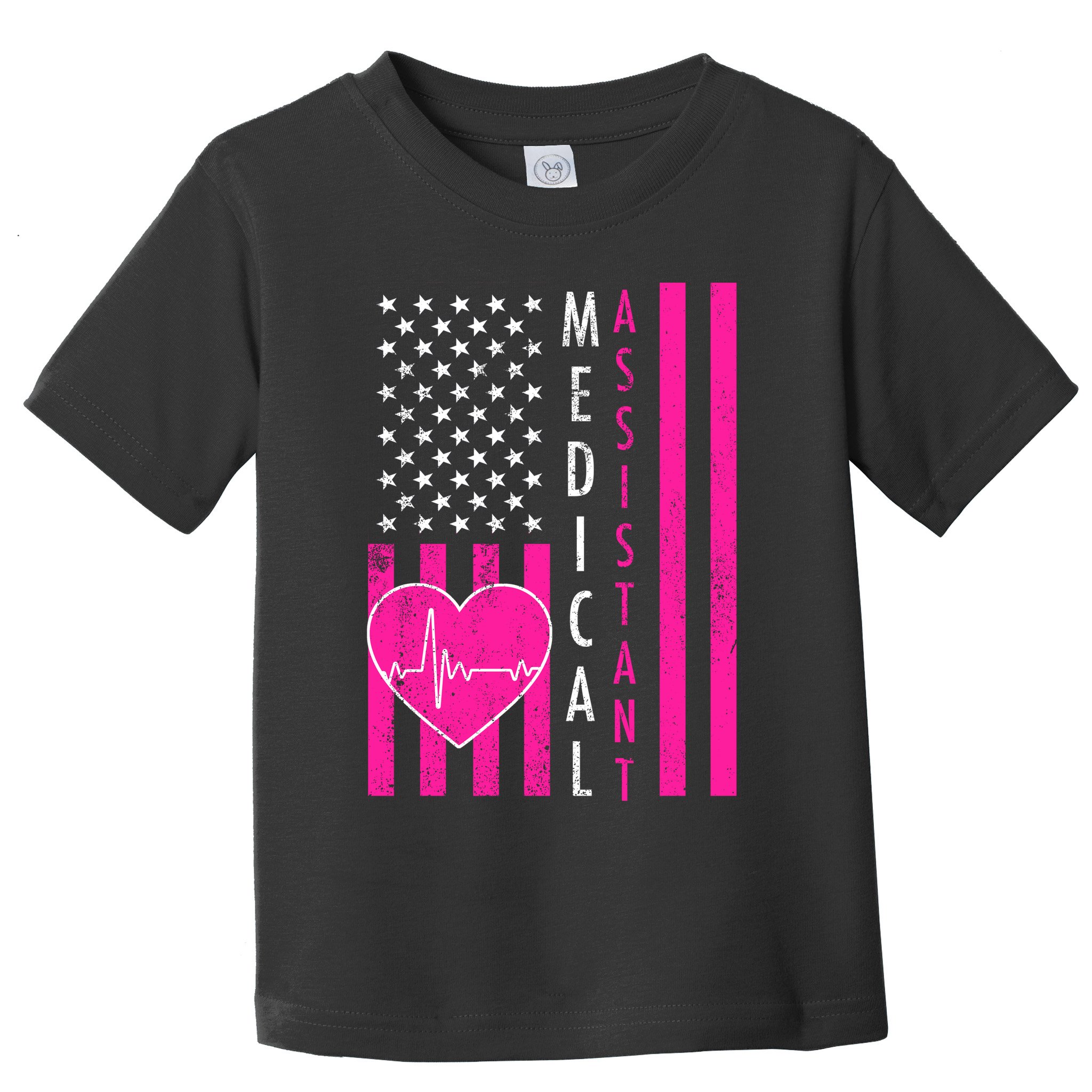 Medical Assistant USA Flag Toddler T-Shirt