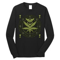 Medical Marijuana Alchemy Circle Long Sleeve Shirt