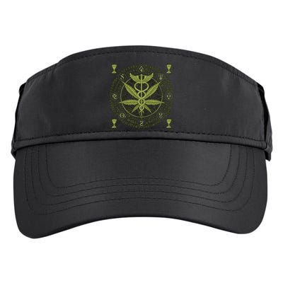 Medical Marijuana Alchemy Circle Adult Drive Performance Visor