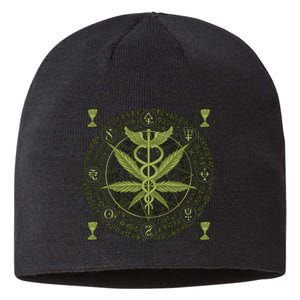 Medical Marijuana Alchemy Circle Sustainable Beanie