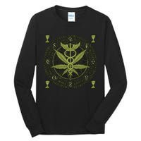 Medical Marijuana Alchemy Circle Tall Long Sleeve T-Shirt