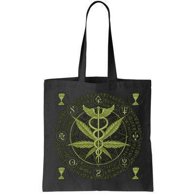 Medical Marijuana Alchemy Circle Bag