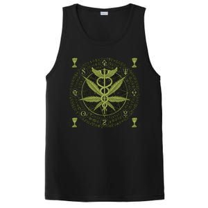 Medical Marijuana Alchemy Circle PosiCharge Competitor Tank