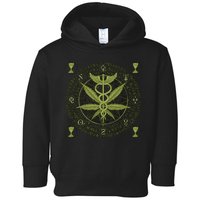 Medical Marijuana Alchemy Circle Toddler Hoodie