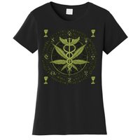 Medical Marijuana Alchemy Circle Women's T-Shirt