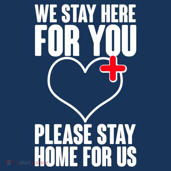 Medical Workers We Stay Here For You Sweatshirt