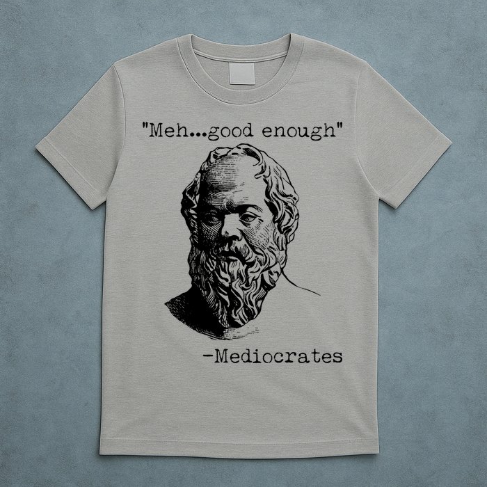 Mediocrates Meh Good Enough T-Shirt