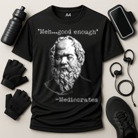 Mediocrates Meh Good Enough Cooling Performance Crew T-Shirt
