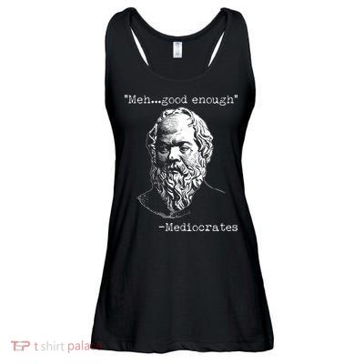 Mediocrates Meh Good Enough Ladies Essential Flowy Tank
