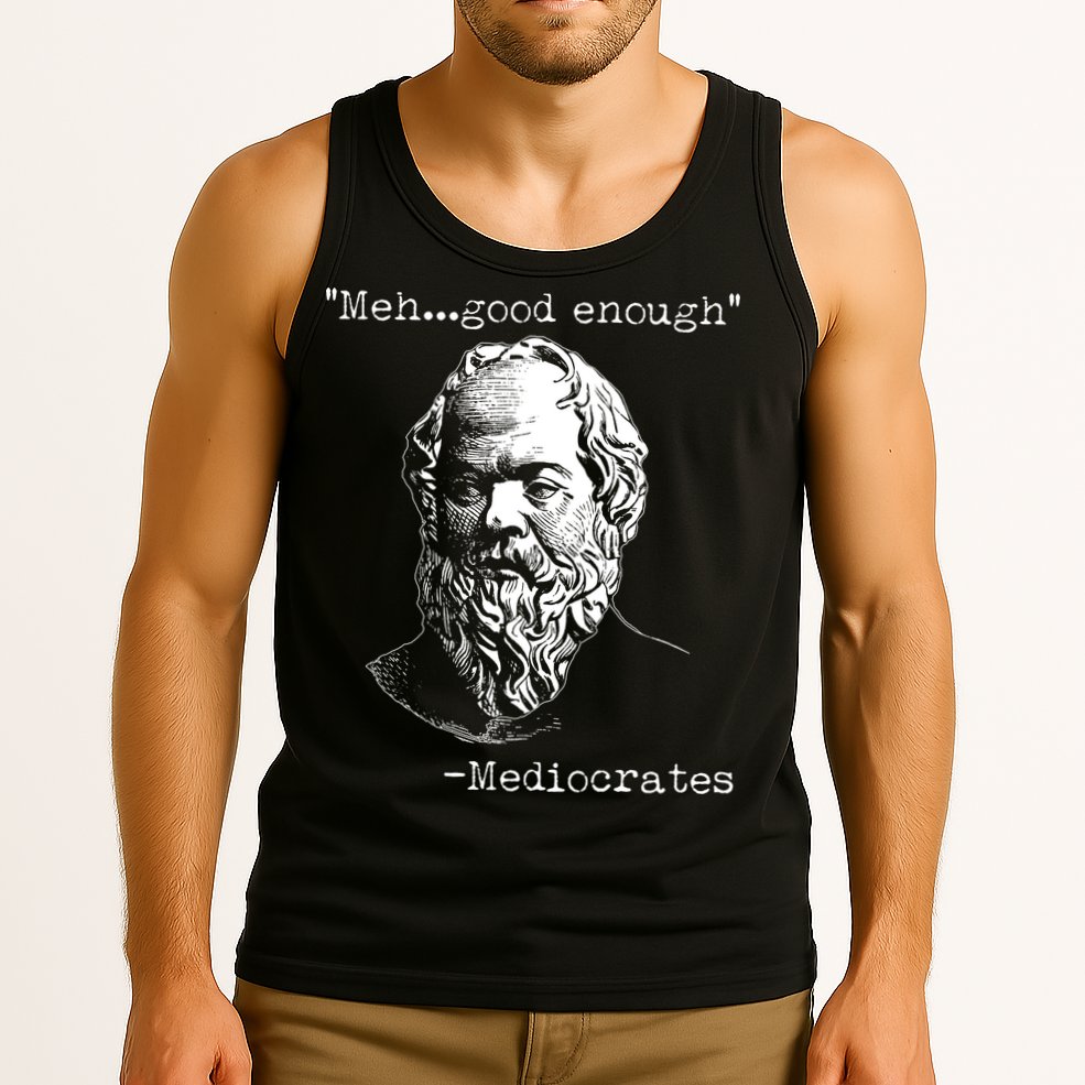 Mediocrates Meh Good Enough Tank Top