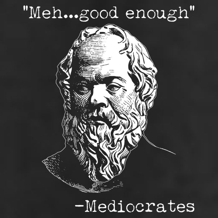 Mediocrates Meh Good Enough Golf Towel