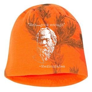 Mediocrates Meh Good Enough Kati - Camo Knit Beanie