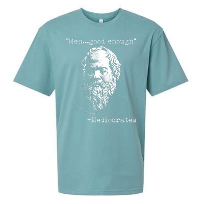 Mediocrates Meh Good Enough Sueded Cloud Jersey T-Shirt