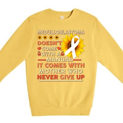 Medulloblastoma Awareness Premium Crewneck Sweatshirt