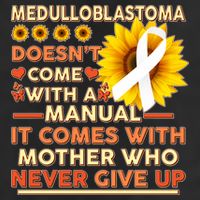 Medulloblastoma Awareness 7 Panel Mesh Trucker Snapback Hat