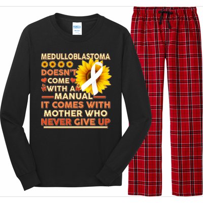 Medulloblastoma Awareness Long Sleeve Pajama Set