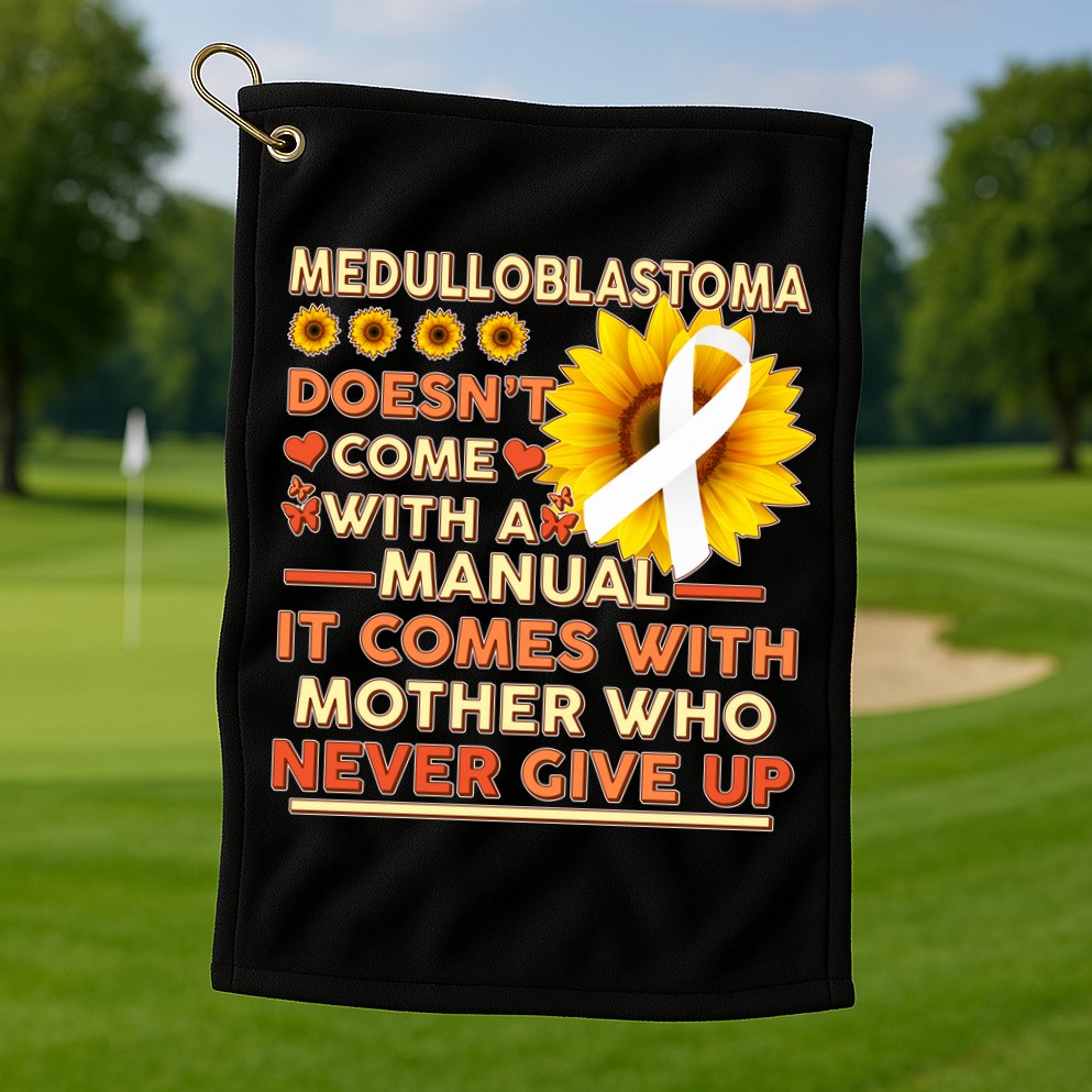 Medulloblastoma Awareness Golf Towel