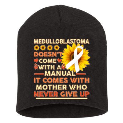 Medulloblastoma Awareness Short Acrylic Beanie